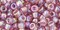 Toho 6/0 Round Japanese Seed Bead, TR6-166, Transparent AB Light Amethyst